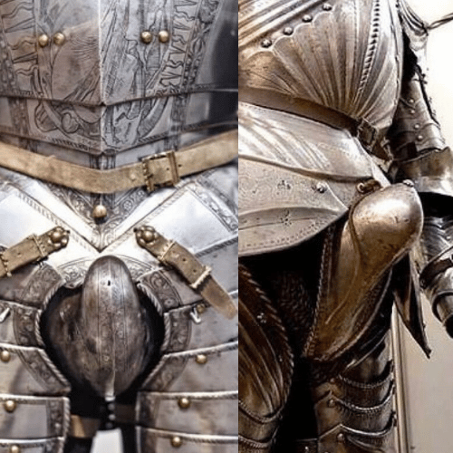 King Henry VIII Armor Codpiece