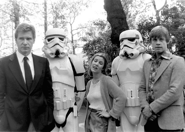 Star Wars Cast in 1977