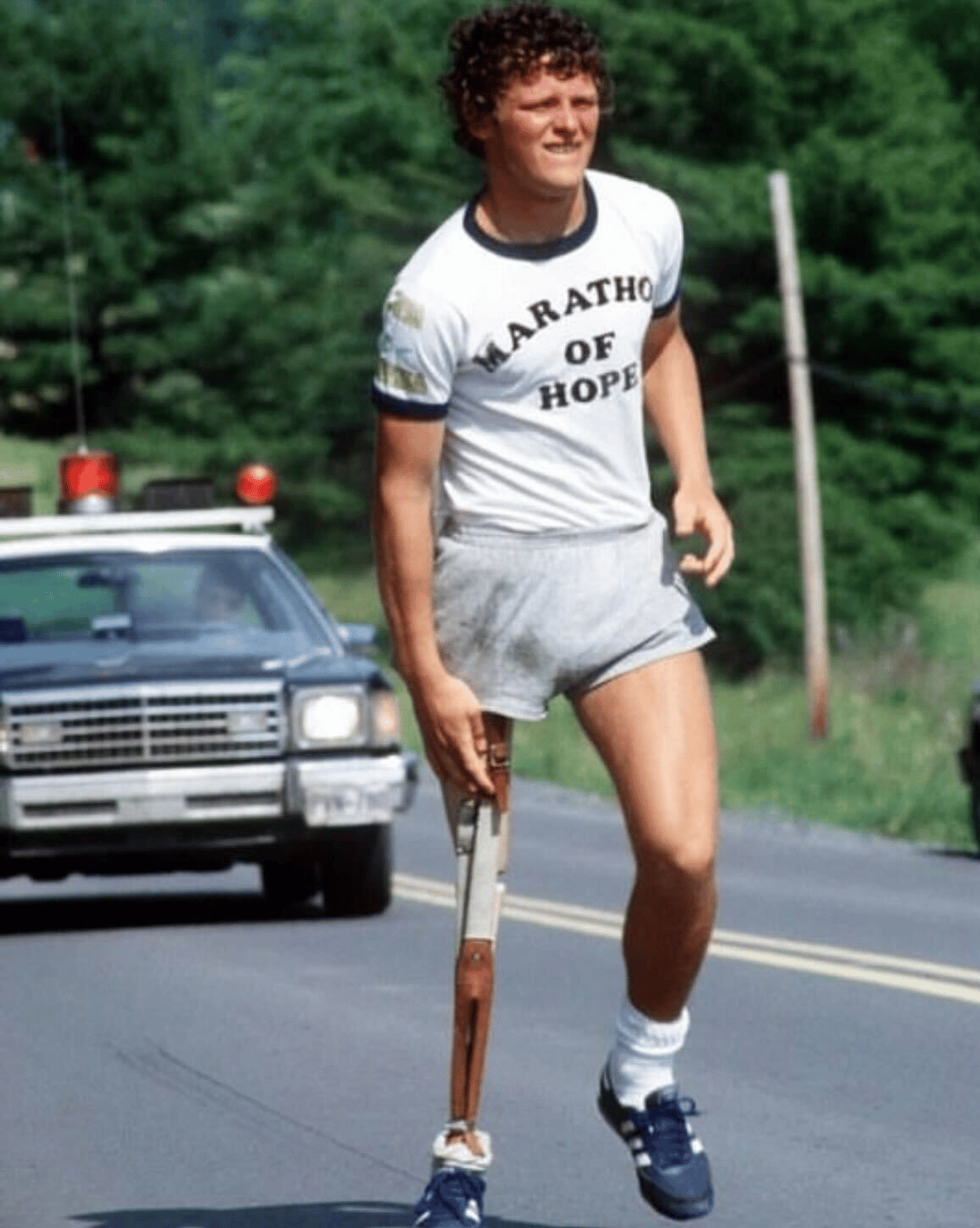 Terry Fox , The Man Who Wouldn't Back Down